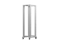 Lanberg open rack 19" 42U  600x800, grey - 2
