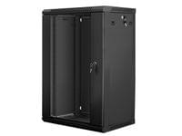 Lanberg rack cabinet 19&amp;quot; wall-mount 18U / 600x450 for... - 2