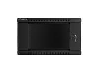 Lanberg rack cabinet 19&amp;quot; wall-mount 6U / 600x450 for... - 3