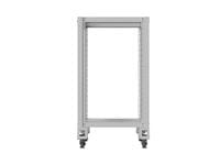 Lanberg open rack 19&amp;quot; 18U 600x800, grey - 2