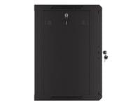Lanberg rack cabinet 19&amp;quot; wall-mount 12U/600x450 with... - 5