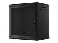 Lanberg rack cabinet 19&amp;quot; wall-mount 12U/600x450 with... - 11