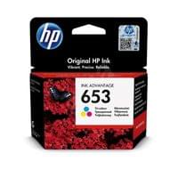 HP 653 Tri-color Original Ink Advantage Cartridge - 1