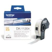 Brother DK-11204 Multi Purpose Labels, 17mmx54mm, 400... - 1