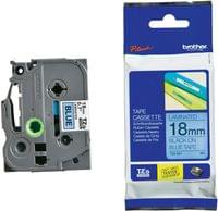 Brother TZe-541 Tape Black on Blue, Laminated, 18mm, 8 m... - 1