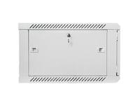 Lanberg rack cabinet 19&amp;quot; wall-mount 6U / 600x600 for... - 3