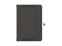 Lanberg rack cabinet 19&amp;quot; wall-mount 9U/540x350 (flat... - 3