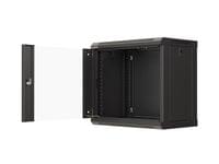 Lanberg rack cabinet 19&amp;quot; wall-mount 9U/540x350 (flat... - 4