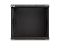 Lanberg rack cabinet 19&amp;quot; wall-mount 9U/540x350 (flat... - 11