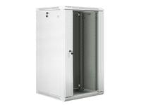 Lanberg rack cabinet 19&amp;quot; wall-mount 22U / 600x600 for... - 1