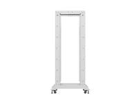 Lanberg open rack 19&amp;quot; 32U  600x800, grey - 3