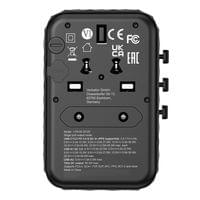Verbatim UTA-05 GaN III Universal Travel Adapter with 2 x... - 2
