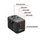 Verbatim UTA-05 GaN III Universal Travel Adapter with 2 x... - 9