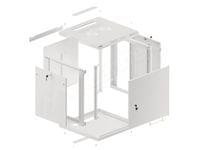 Lanberg rack cabinet 19&amp;quot; wall-mount 12U/600x600 for... - 5