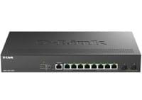 D-Link 8-Port 2.5G Base-T PoE and 2-port 10G SFP+ Smart... - 1
