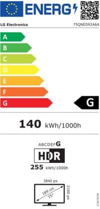 LG 75QNED92A6A, 75" 4K QNED MiniLED evo HDR Smart TV,... - 4 LG 75QNED92A6A, 75" 4K QNED MiniLED evo HDR Smart TV,... - 4