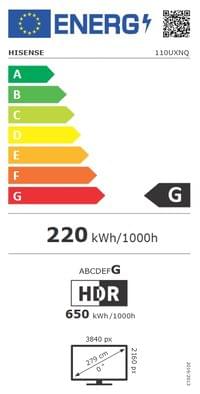 Hisense, 110&amp;#039;&amp;#039;  UXNQ,Mini-LED, FALD, 144Hz, Quantum Dot,... - 8