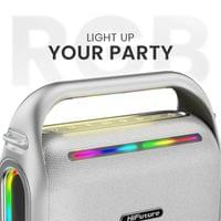 HiFuture MusicBox200 Silver, 100W Output, Karaoke Enable,... - 4