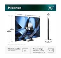Hisense 75"U7SE, 4K Ultra HD 3840x2160, ULED, FALD,... - 2 Hisense 75"U7SE, 4K Ultra HD 3840x2160, ULED, FALD,... - 2