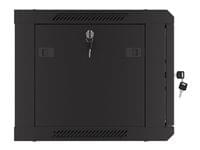 Lanberg rack cabinet 19" wall-mount 6U/600x450 with... - 2