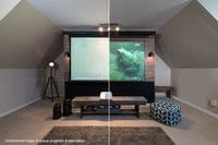 Elite Screen AR120H-CLR, 120&amp;quot; (16:9), 266.4 x 150.1 cm - 1