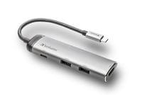 Verbatim USB-C Multiport Hub USB 3.1 Gen1/USB 3.0/HDMI