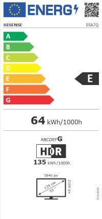 Hisense 55"A7Q, 4K Ultra HD 3840x2160, Quantum Dot, Light... - 3 Hisense 55"A7Q, 4K Ultra HD 3840x2160, Quantum Dot, Light... - 3