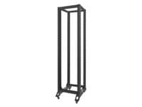 Lanberg open rack 19" 42U  600x800, black - 2