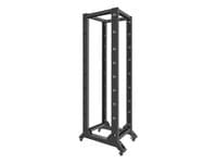 Lanberg open rack 19&amp;quot; 42U  600x800, black - 4