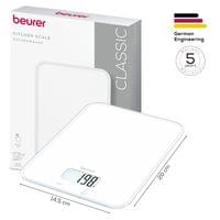 Beurer KS 19 Pure White kitchen scale; 5 kg / 1 g - 3