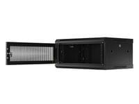 Lanberg rack cabinet 19" wall-mount 4U/600x450 with... - 2