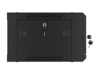 Lanberg rack cabinet 19&amp;quot; wall-mount 4U/600x450 with... - 5