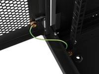 Lanberg rack cabinet 19&amp;quot; wall-mount 4U/600x450 with... - 6