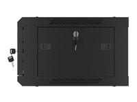 Lanberg rack cabinet 19&amp;quot; wall-mount 4U/600x450 with... - 10