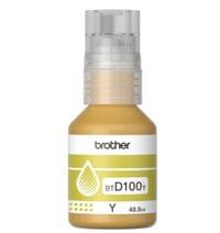 Brother BT-D100Y Yellow Ink Bottle - 1
