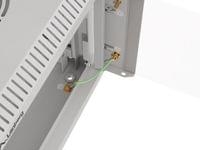 Lanberg rack cabinet 10&amp;quot; wall-mount 9U/300x300 (flat... - 6