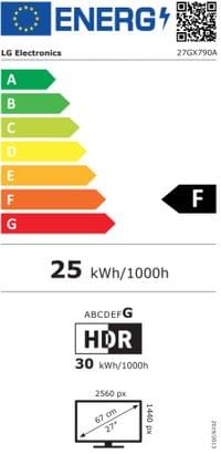 LG 27GX790A-B, UltraGear 26.5" OLED, 0.03 ms GtG AG, 480... - 10 LG 27GX790A-B, UltraGear 26.5" OLED, 0.03 ms GtG AG, 480... - 10