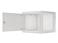 Lanberg rack cabinet 19&amp;quot; wall-mount 9U/600x600 for... - 4