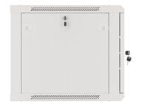 Lanberg rack cabinet 19&amp;quot; wall-mount 9U/600x600 for... - 5