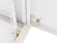 Lanberg rack cabinet 19&amp;quot; wall-mount 9U/600x600 for... - 6