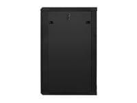 Lanberg rack cabinet 19" wall-mount 22U / 600x600 for... - 2