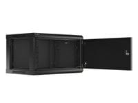 Lanberg rack cabinet 19" wall-mount 6U/600x450 for... - 2