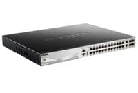 D-Link 24x10/100/1000Base-T PoE ports (370W budget) Layer... - 2