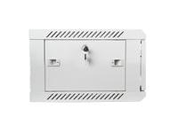 Lanberg rack cabinet 19" wall-mount 4U / 600x450 for... - 2