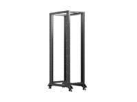 Lanberg open rack 19&amp;quot; 42U 600x1000 black - 1