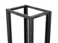Lanberg open rack 19" 42U 600x1000 black - 2