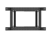 Lanberg open rack 19" 42U 600x1000 black - 3 Lanberg open rack 19" 42U 600x1000 black - 3