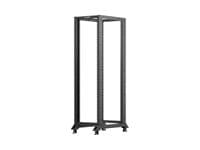 Lanberg open rack 19" 42U 600x1000 black - 4 Lanberg open rack 19" 42U 600x1000 black - 4