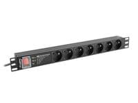 Lanberg power distribution unit (PDU) PRO 19" 1U 16A 2M... - 2 Lanberg power distribution unit (PDU) PRO 19" 1U 16A 2M... - 2