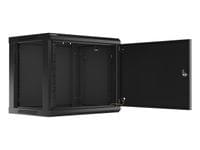 Lanberg rack cabinet 19" wall-mount 9U/600x450 for... - 2